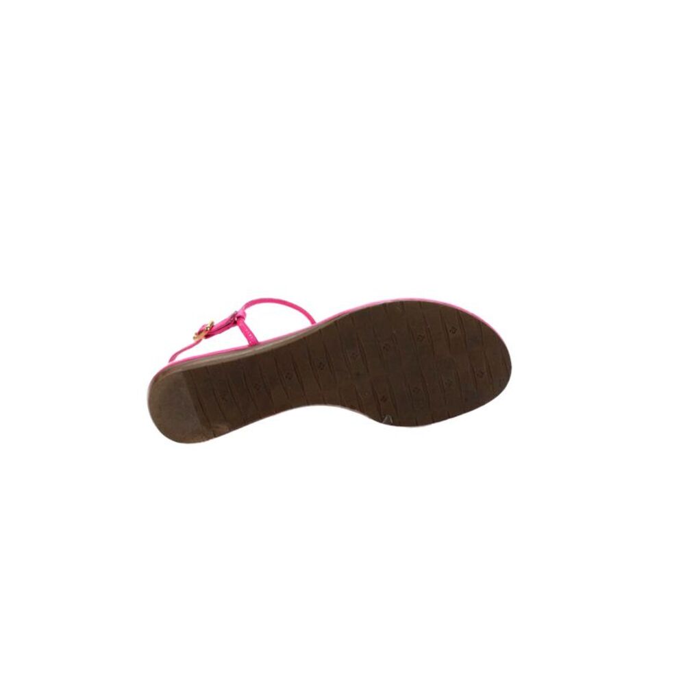 Kate Spade Womens Gold Tone Bow Accent Sandals Pink Size 8.5 - Picture 4 of 5